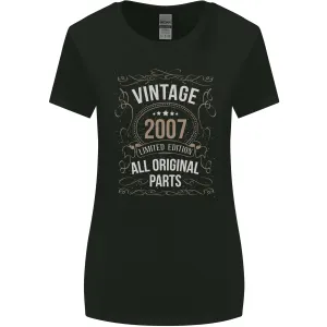 16th Birthday Limited Edition 2007 Womens Wider Cut T-Shirt