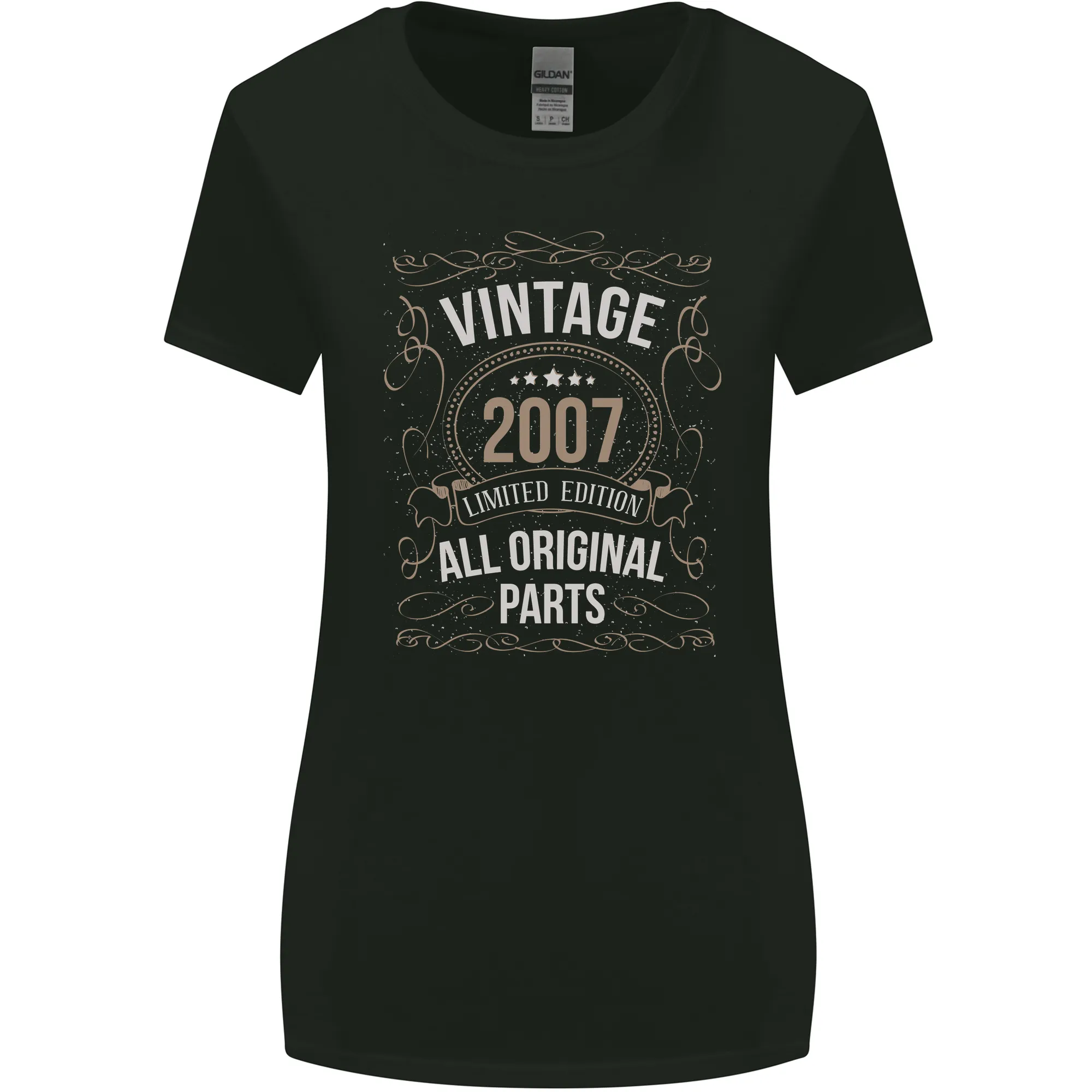 16th Birthday Limited Edition 2007 Womens Wider Cut T-Shirt