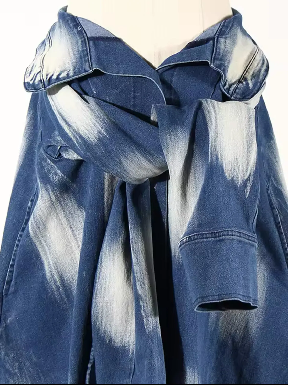 Amarie Demin Strapless Dress & Skirt