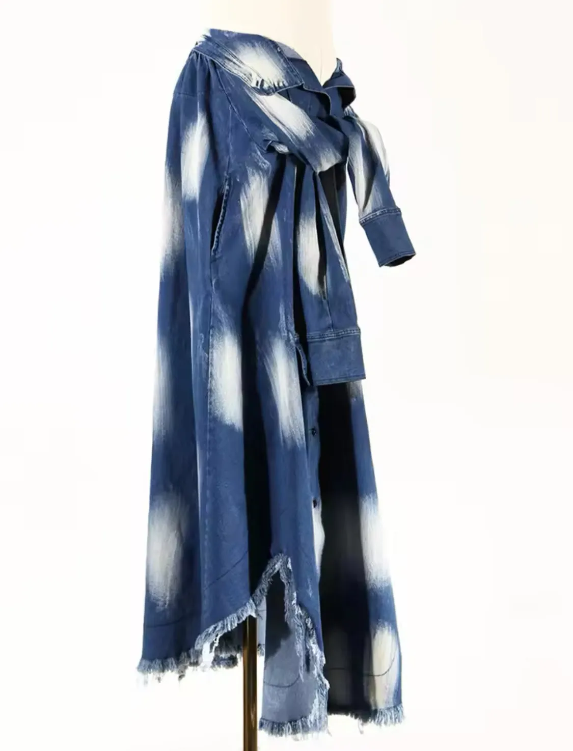 Amarie Demin Strapless Dress & Skirt