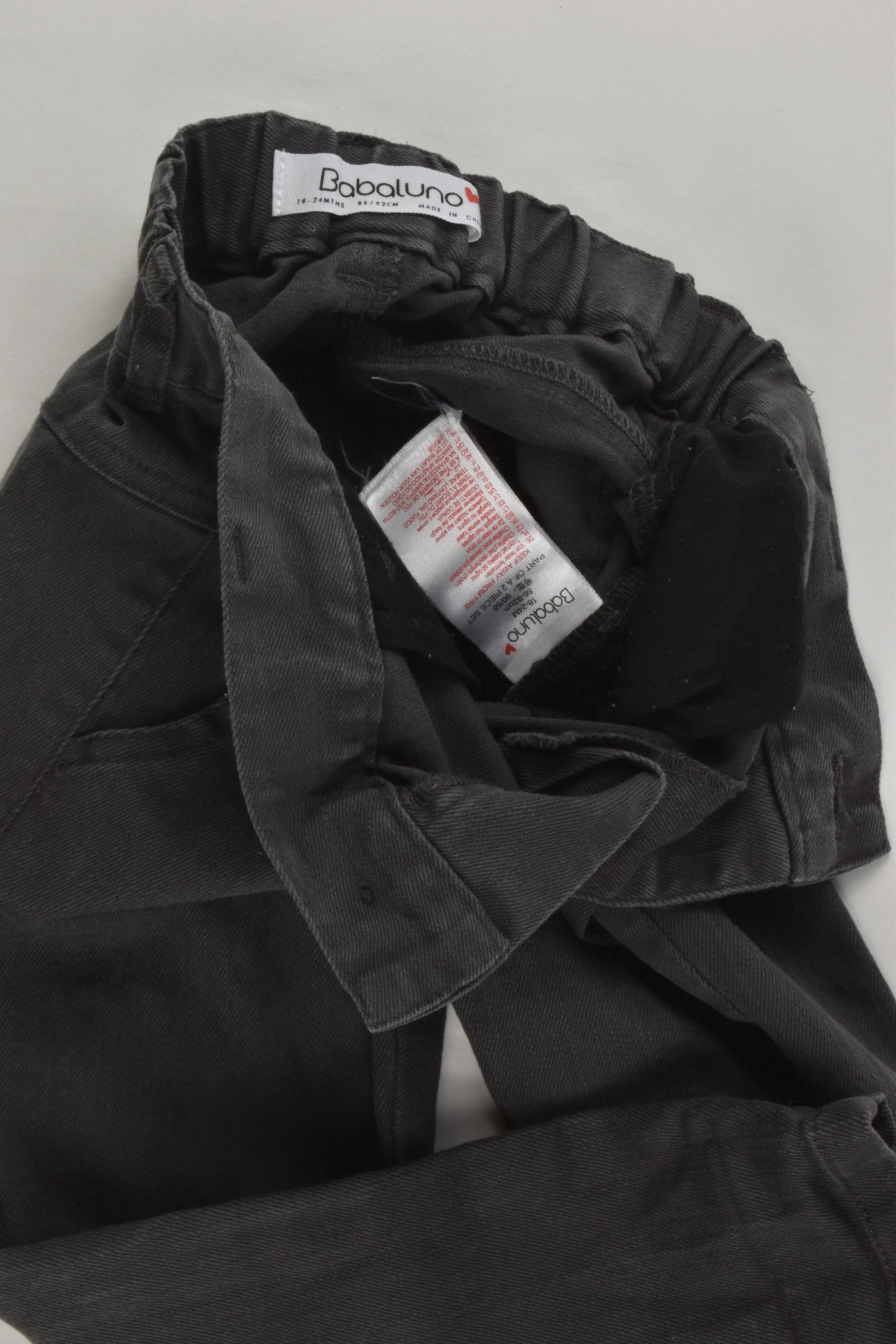 Babaluno Size 2 Stretchy Denim Pants
