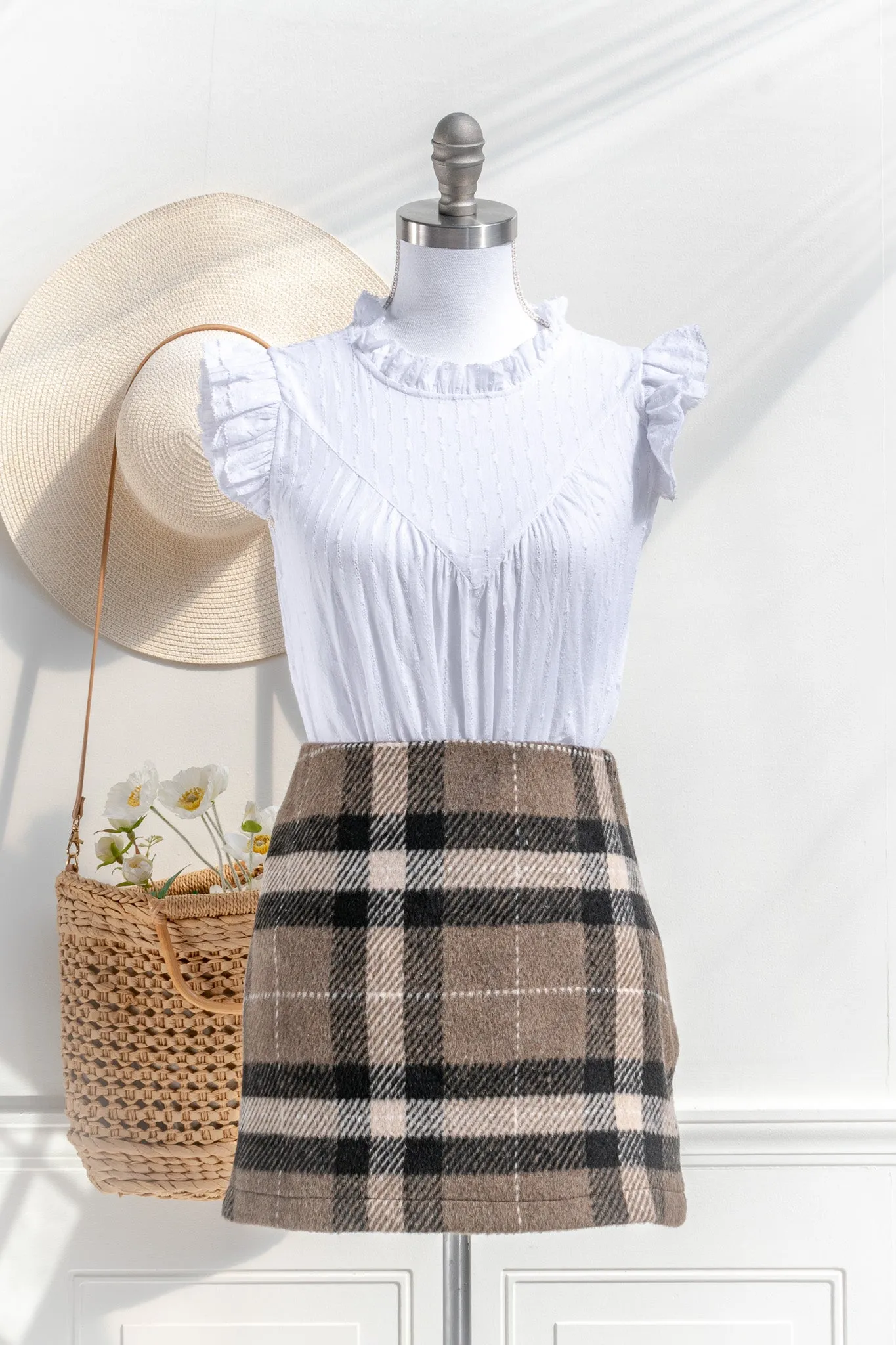 Bonnie Tartan Mini Skirt