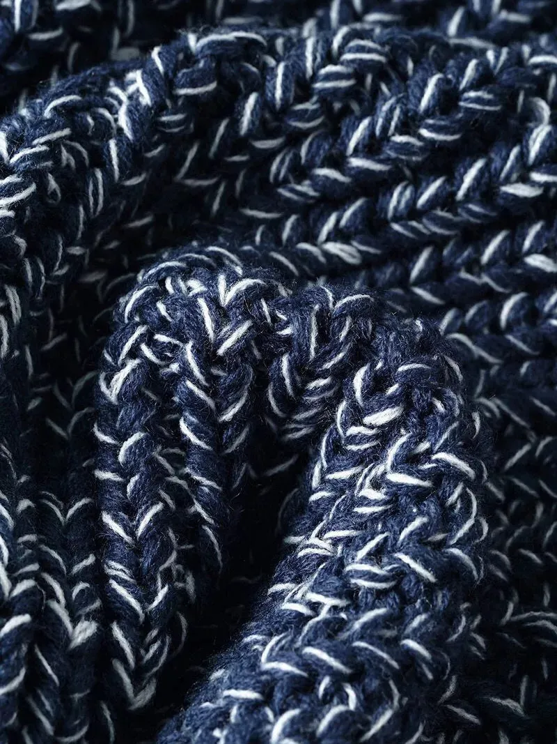 Chain Me Up Sweater -Blue