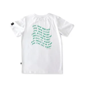 COOLER TO BE KIND SS TEE - White
