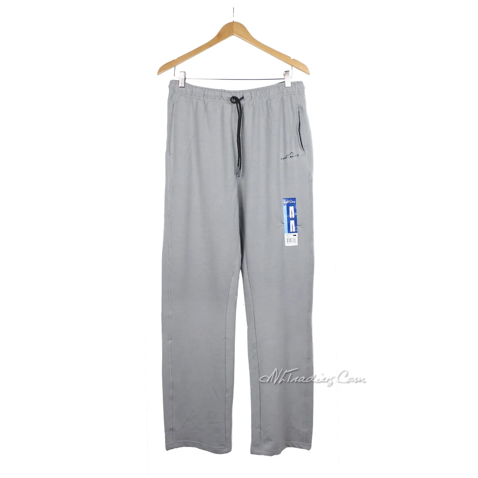 Eddie Bauer Men's Soft Lightweight Lounge Relaxed Comfortable Straight Pant