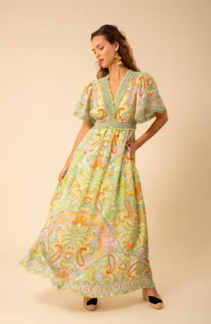 Elsie Short Sleeve Maxi Dress