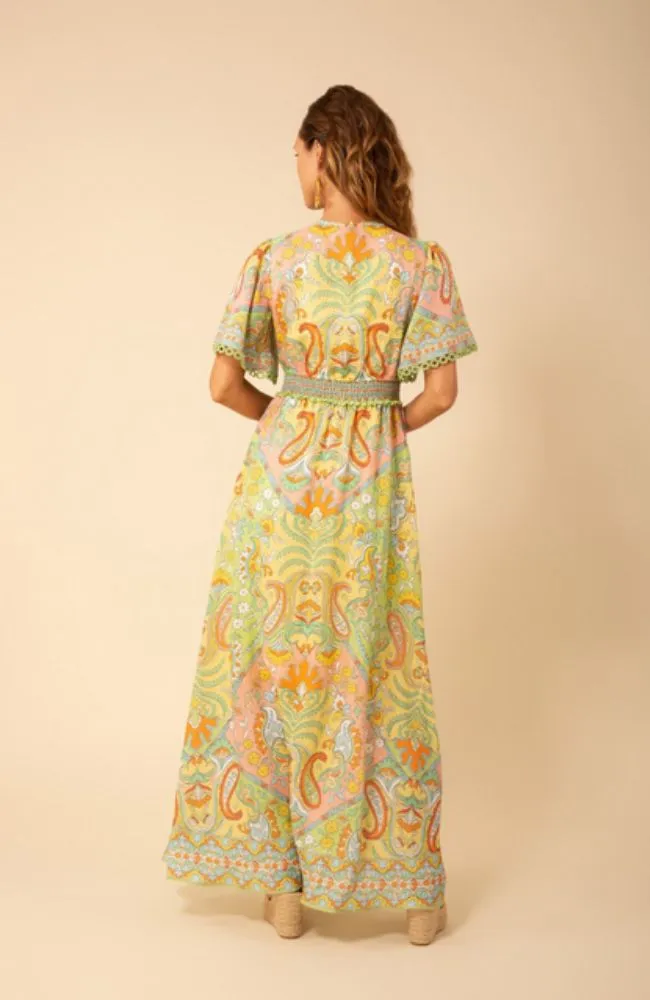 Elsie Short Sleeve Maxi Dress