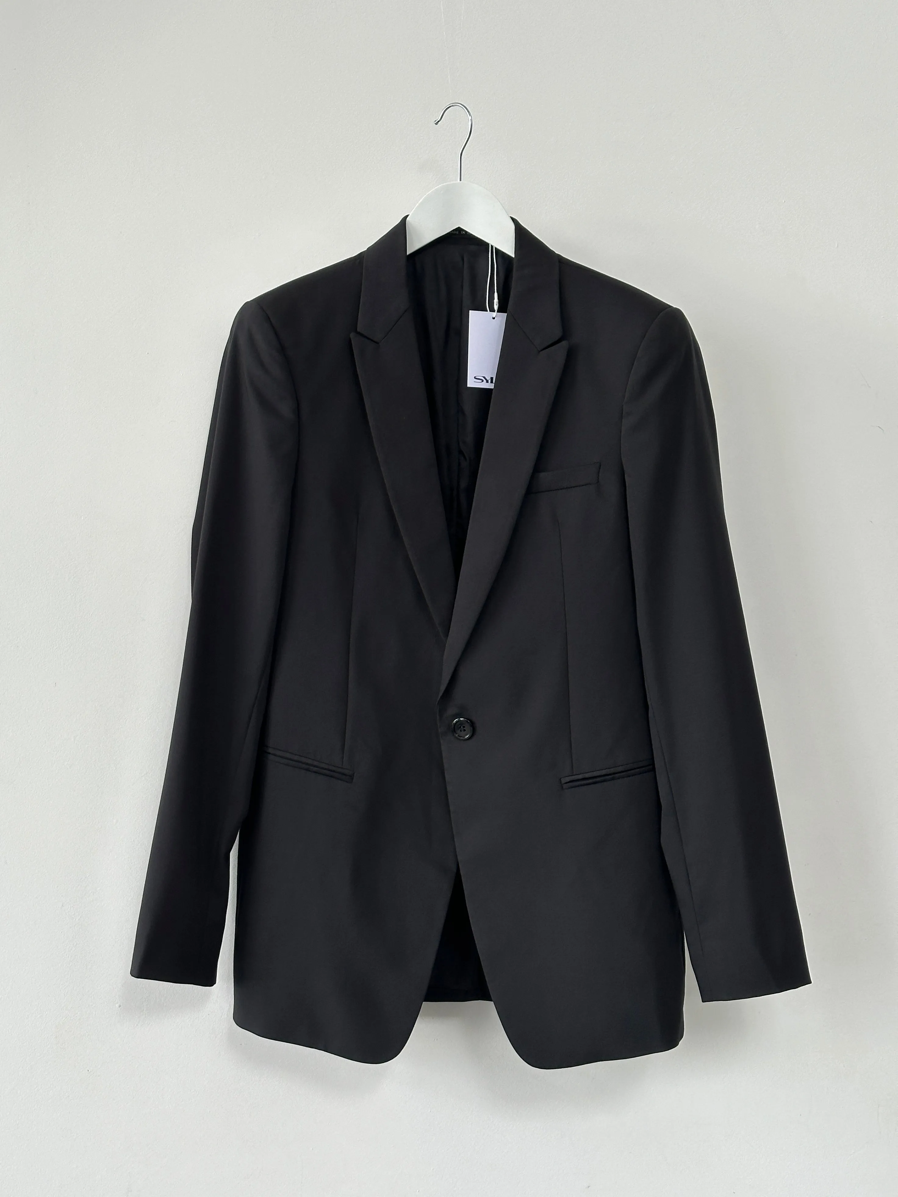 Emporio Armani Virgin Wool Single Breasted Blazer - 38R/M