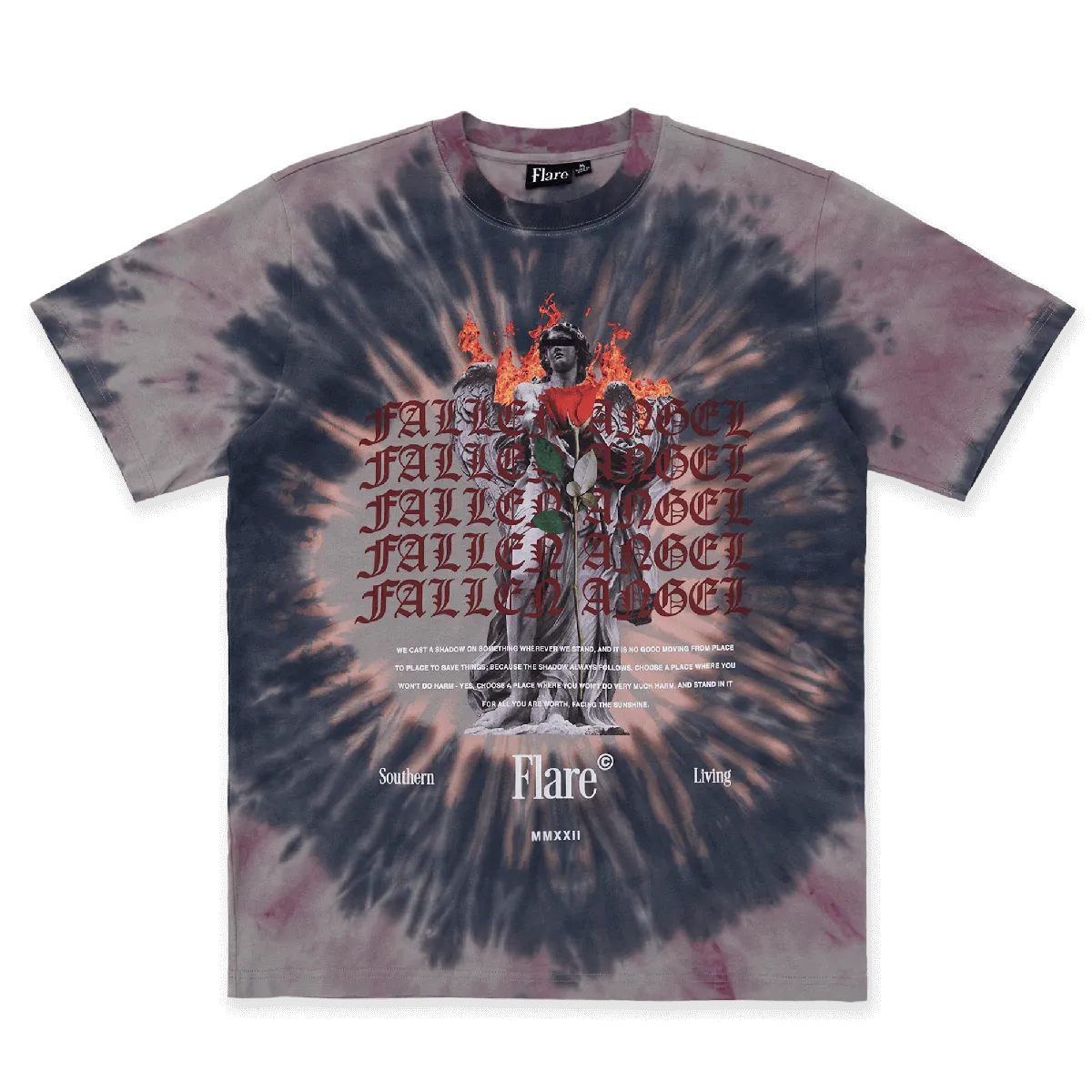 Fallen Angel T Shirt Tie Dye