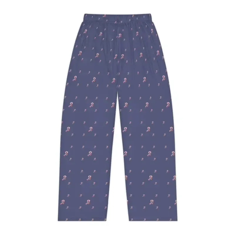Floral Pattern Women's Pajama Pants