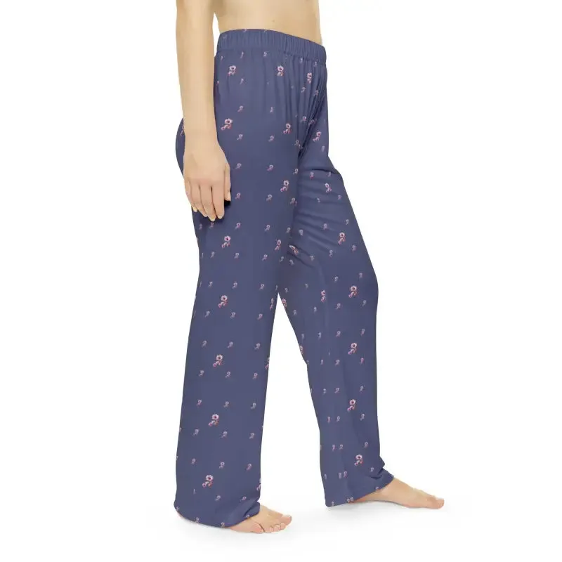 Floral Pattern Women's Pajama Pants