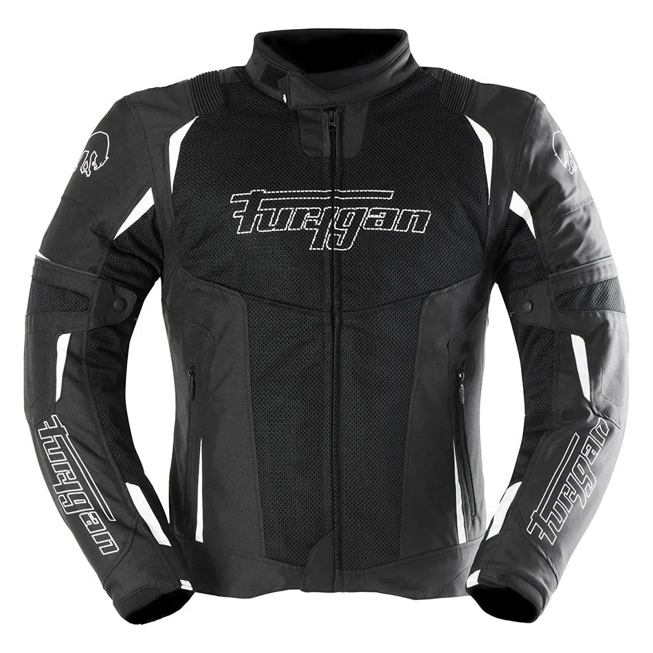 Furygan Ultra Spark 3in1 Vented  Textile Jacket Black/White