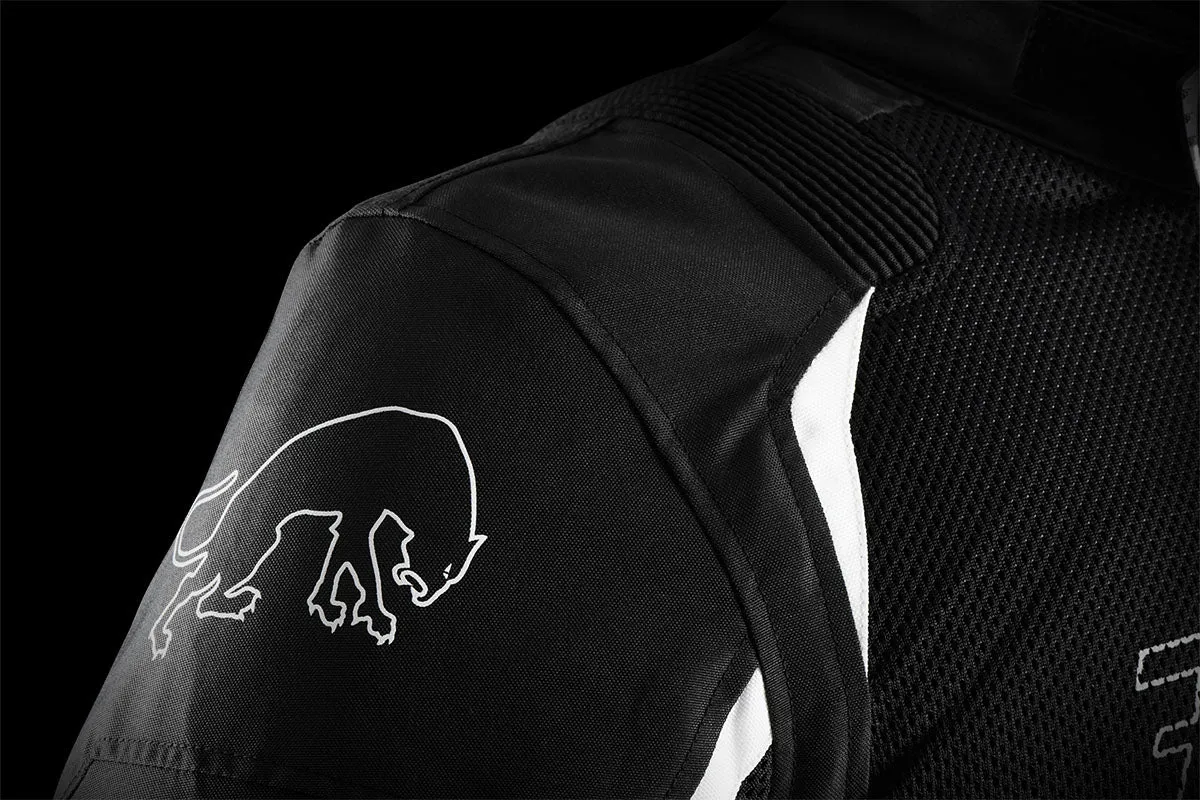Furygan Ultra Spark 3in1 Vented  Textile Jacket Black/White