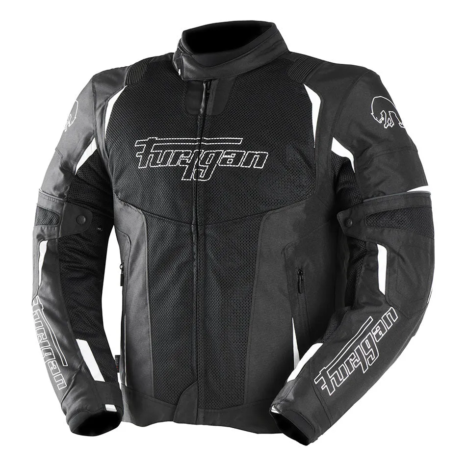 Furygan Ultra Spark 3in1 Vented  Textile Jacket Black/White