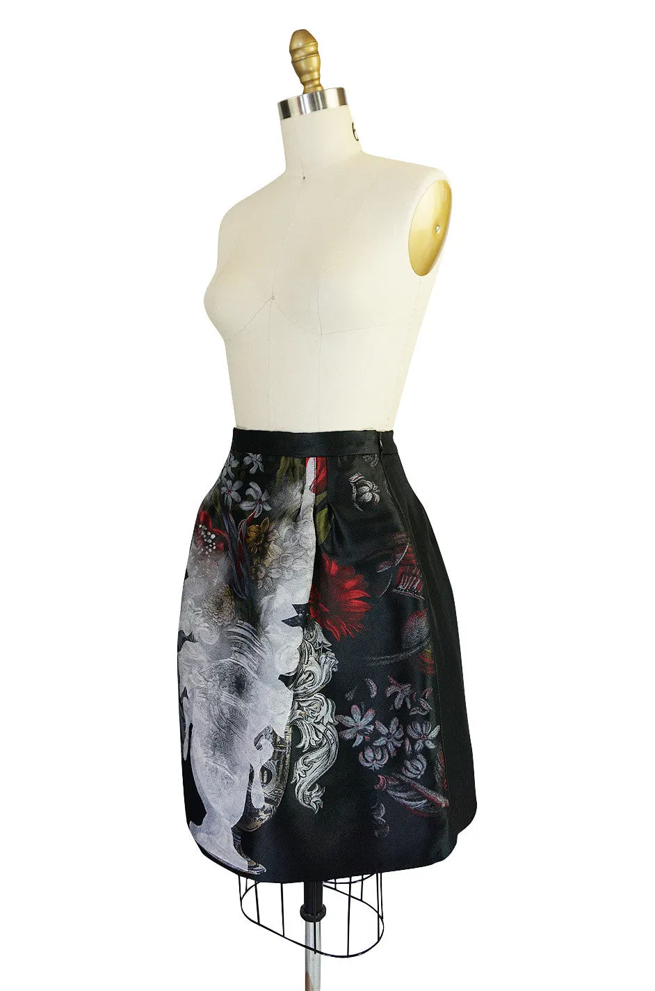 F/W 2006 Miu Miu Printed "Lampshade" Runway Skirt