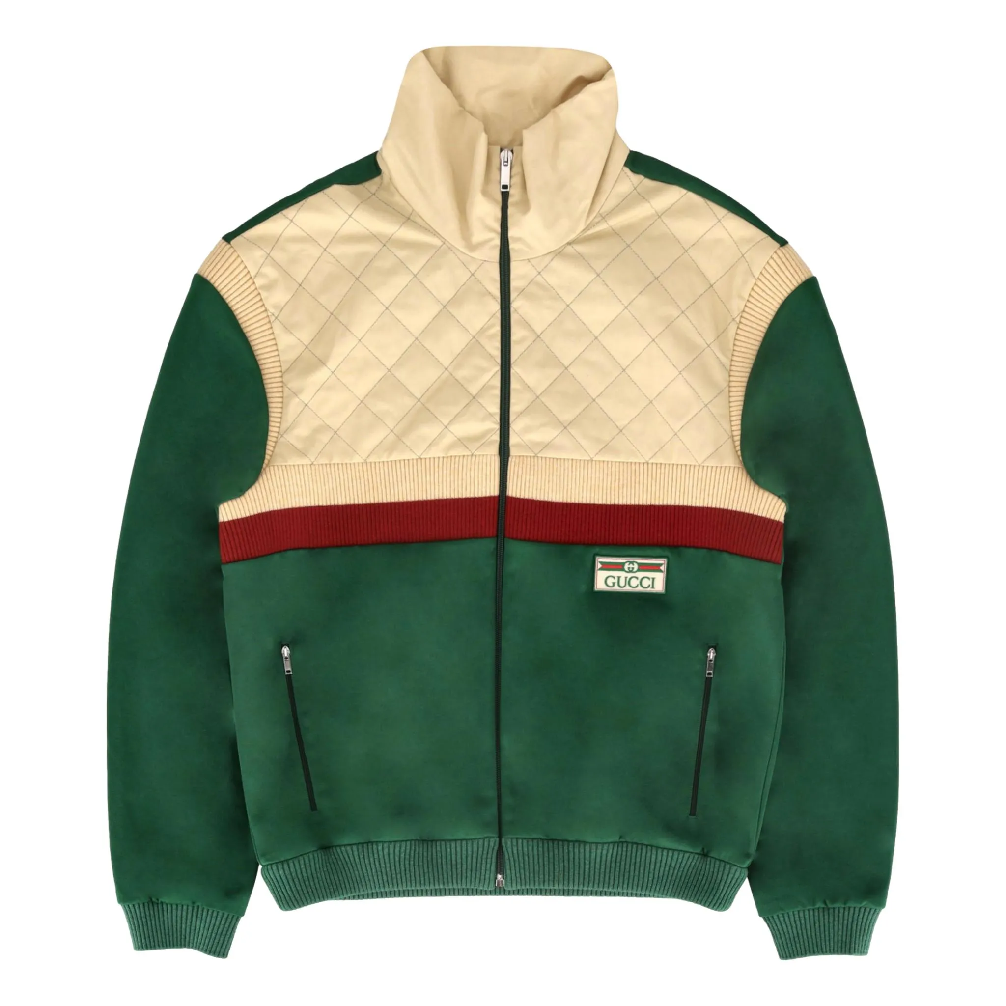 Gucci Technical Jersey 'GG' Track Jacket. Size M