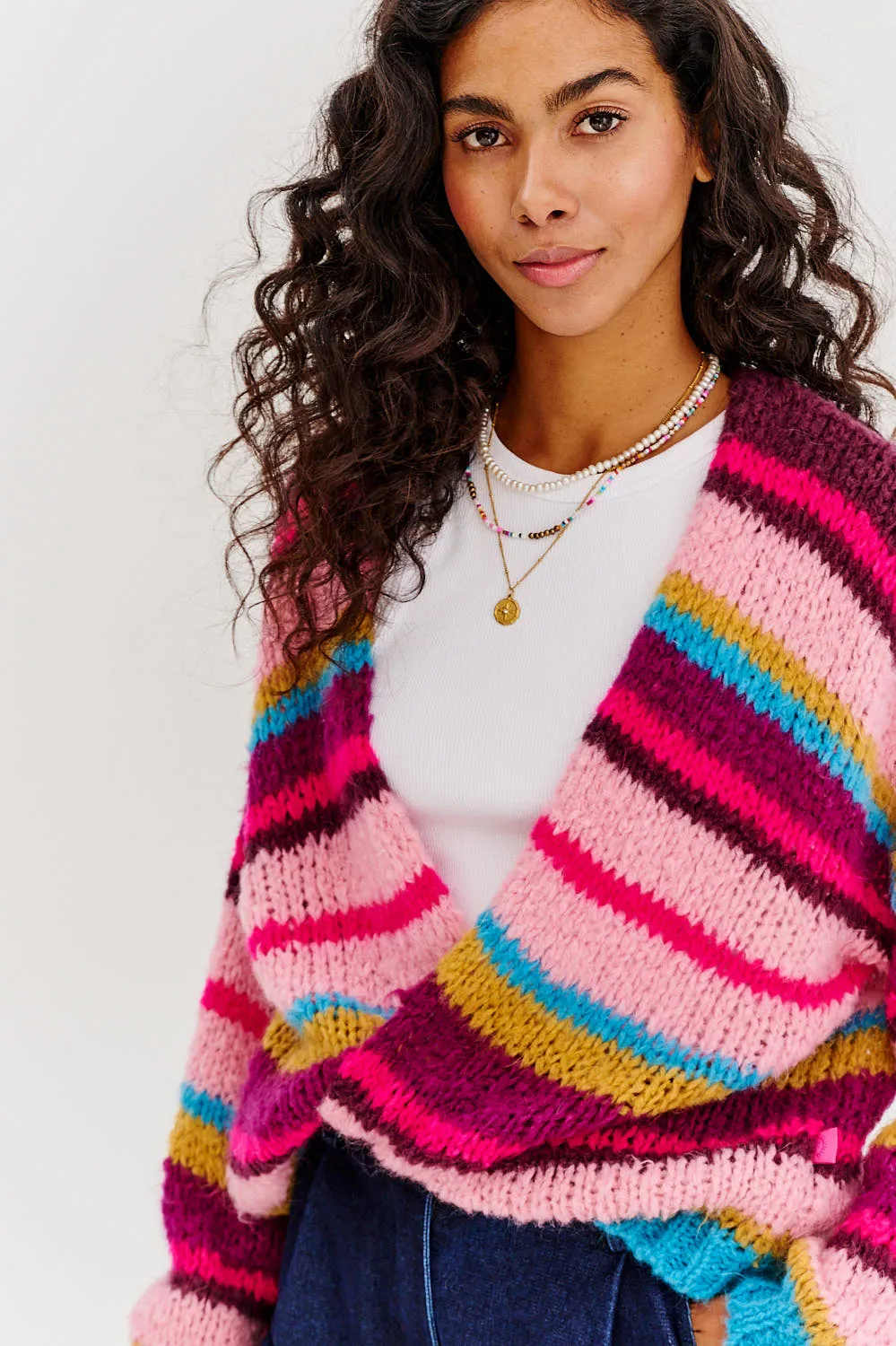 Heartbeat cardigan