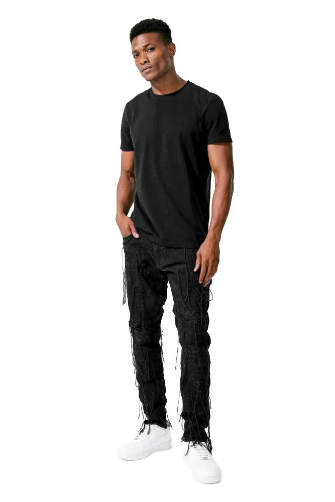 Jordan Craig Sean Fit Wilder Denim Men's Pants Noir