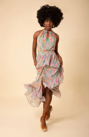 Jordyn Halter Maxi Dress