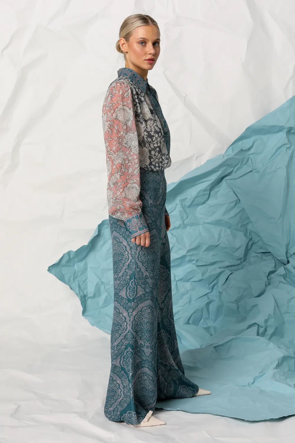 Kachel Emilia Pant Indigo Henna