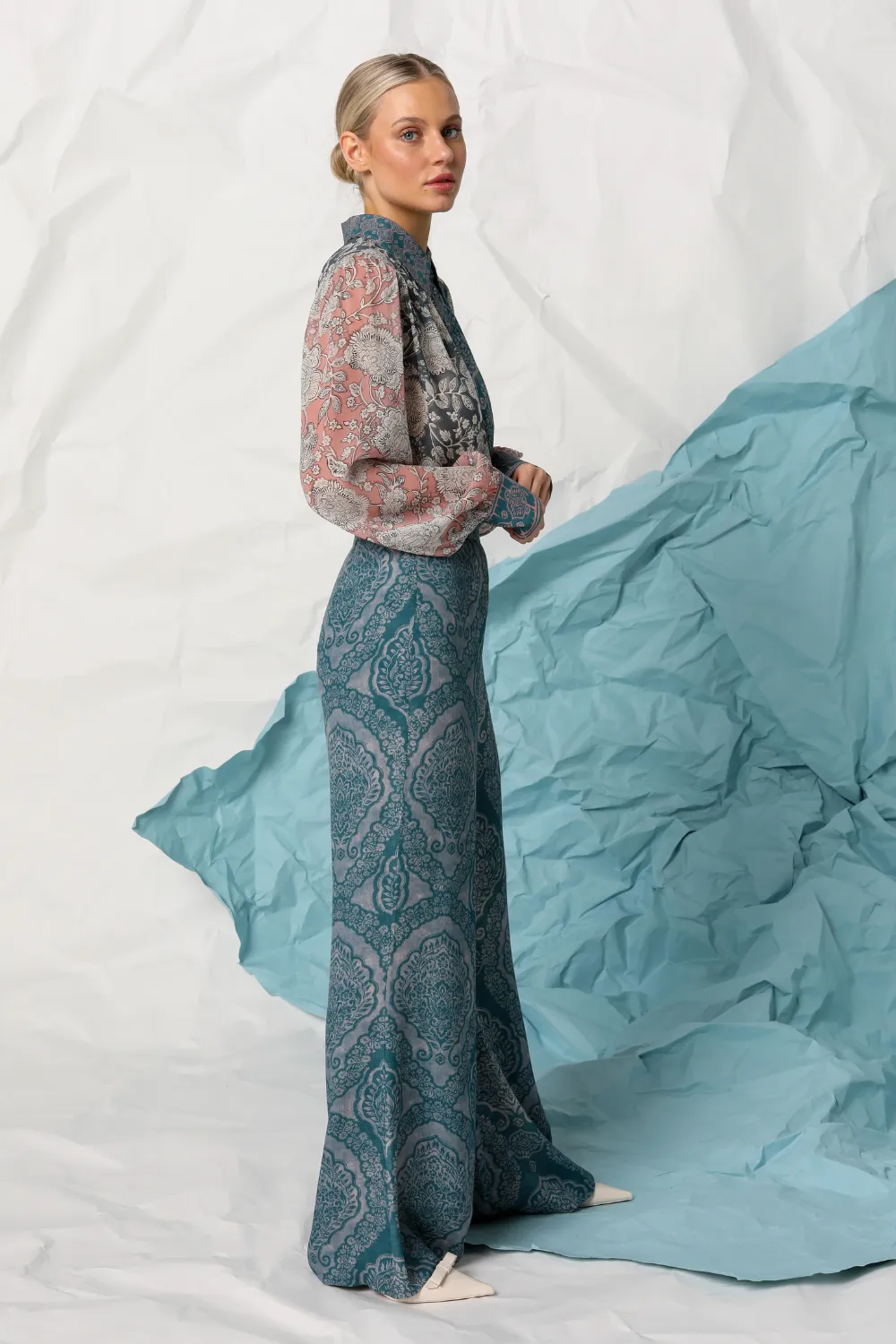 Kachel Emilia Pant Indigo Henna