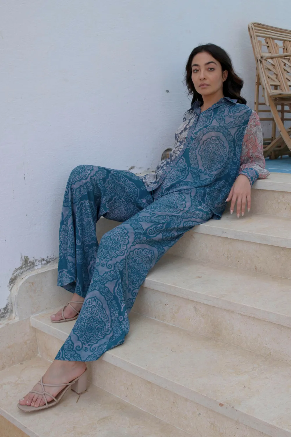 Kachel Emilia Pant Indigo Henna