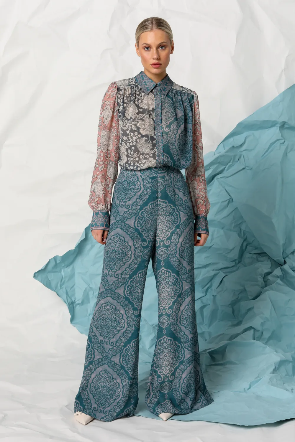 Kachel Emilia Pant Indigo Henna