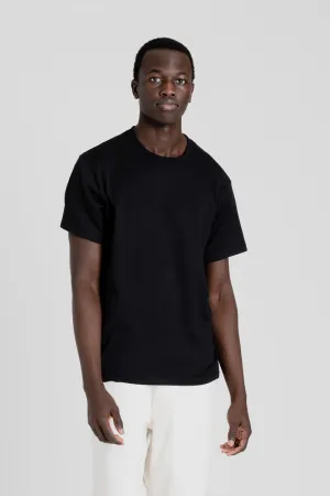 Loopwheel Coolmax Jersey Tees - Black