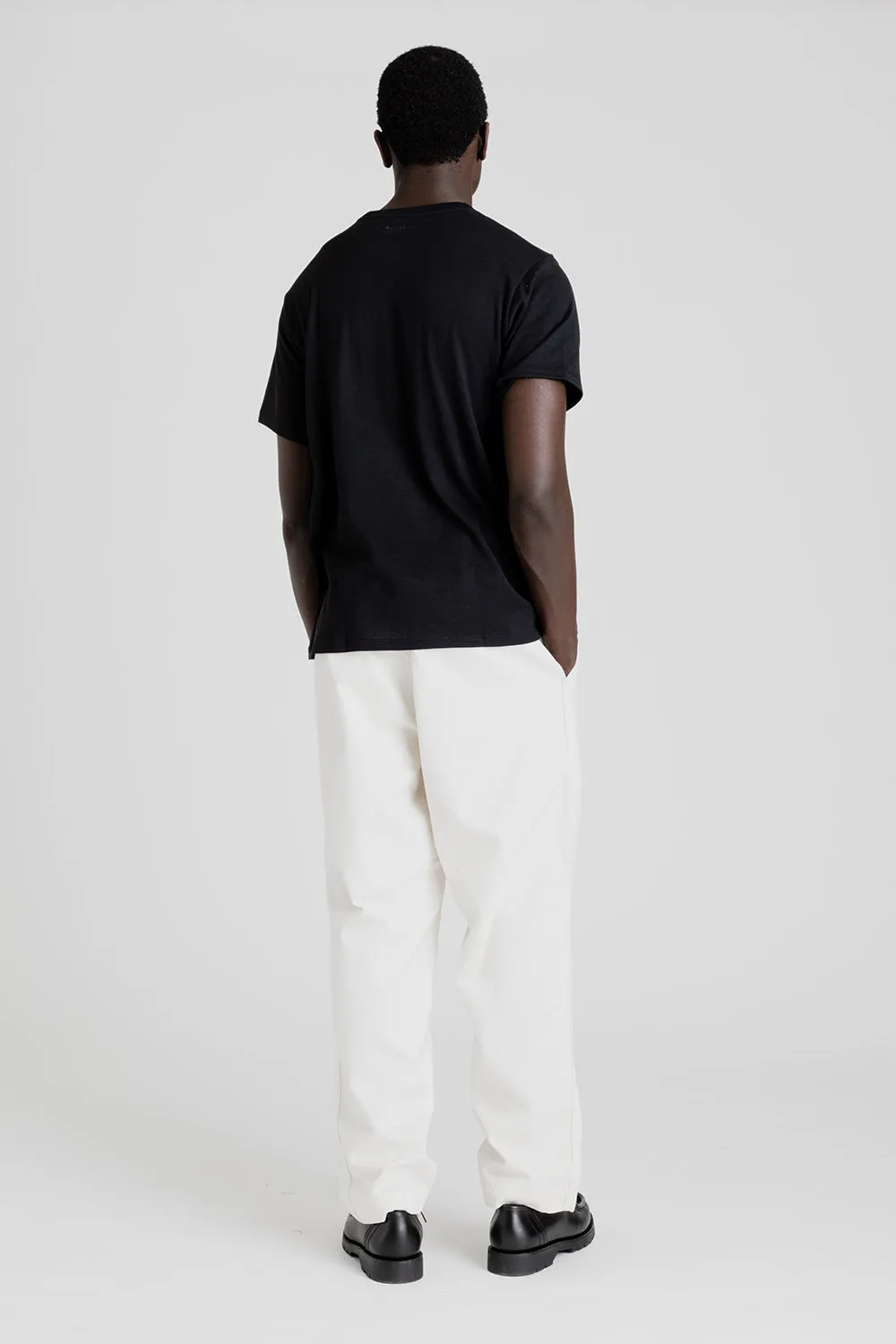 Loopwheel Coolmax Jersey Tees - Black