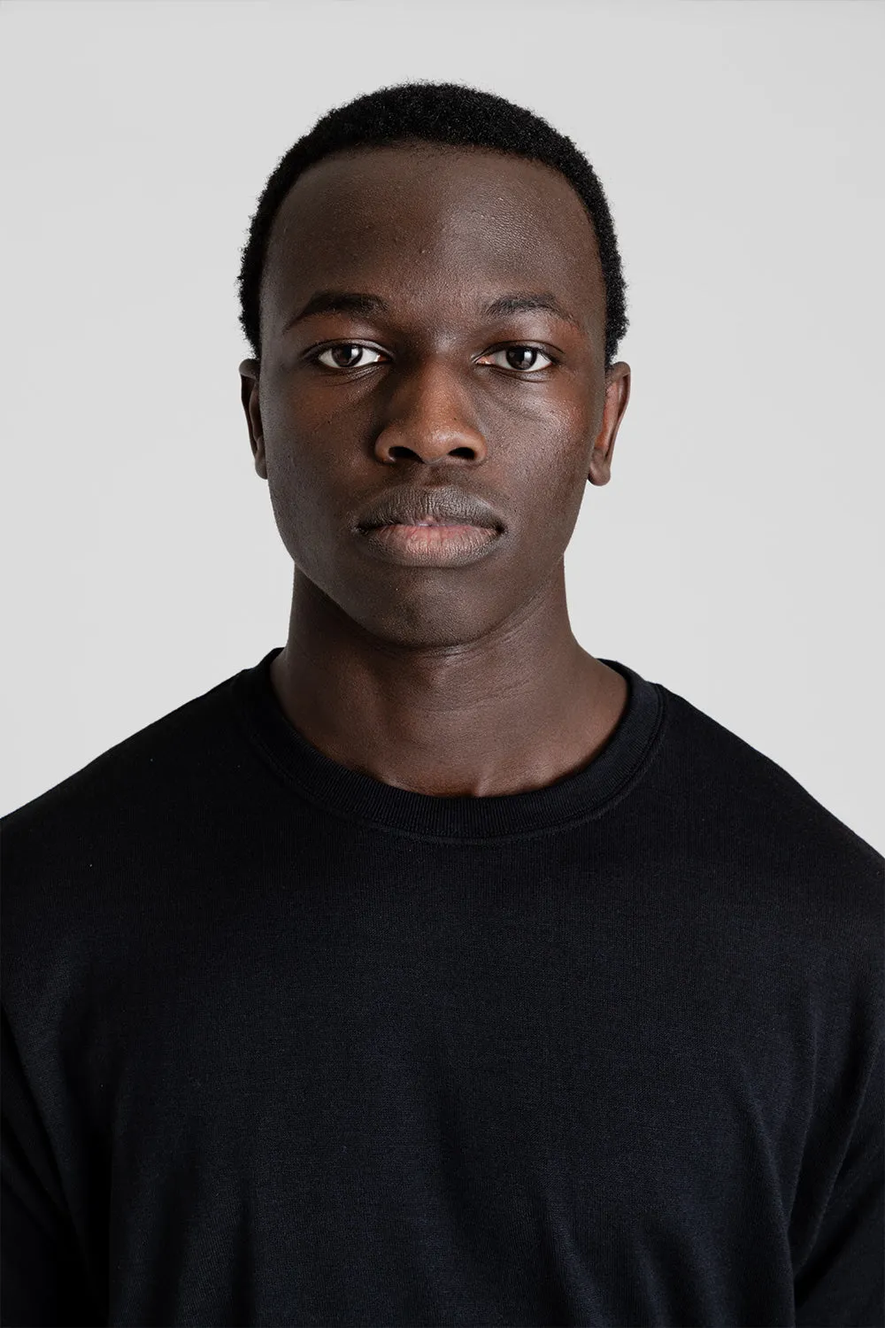 Loopwheel Coolmax Jersey Tees - Black