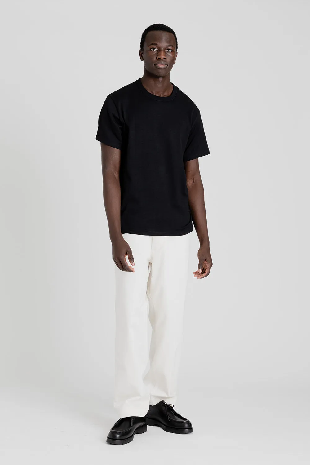 Loopwheel Coolmax Jersey Tees - Black