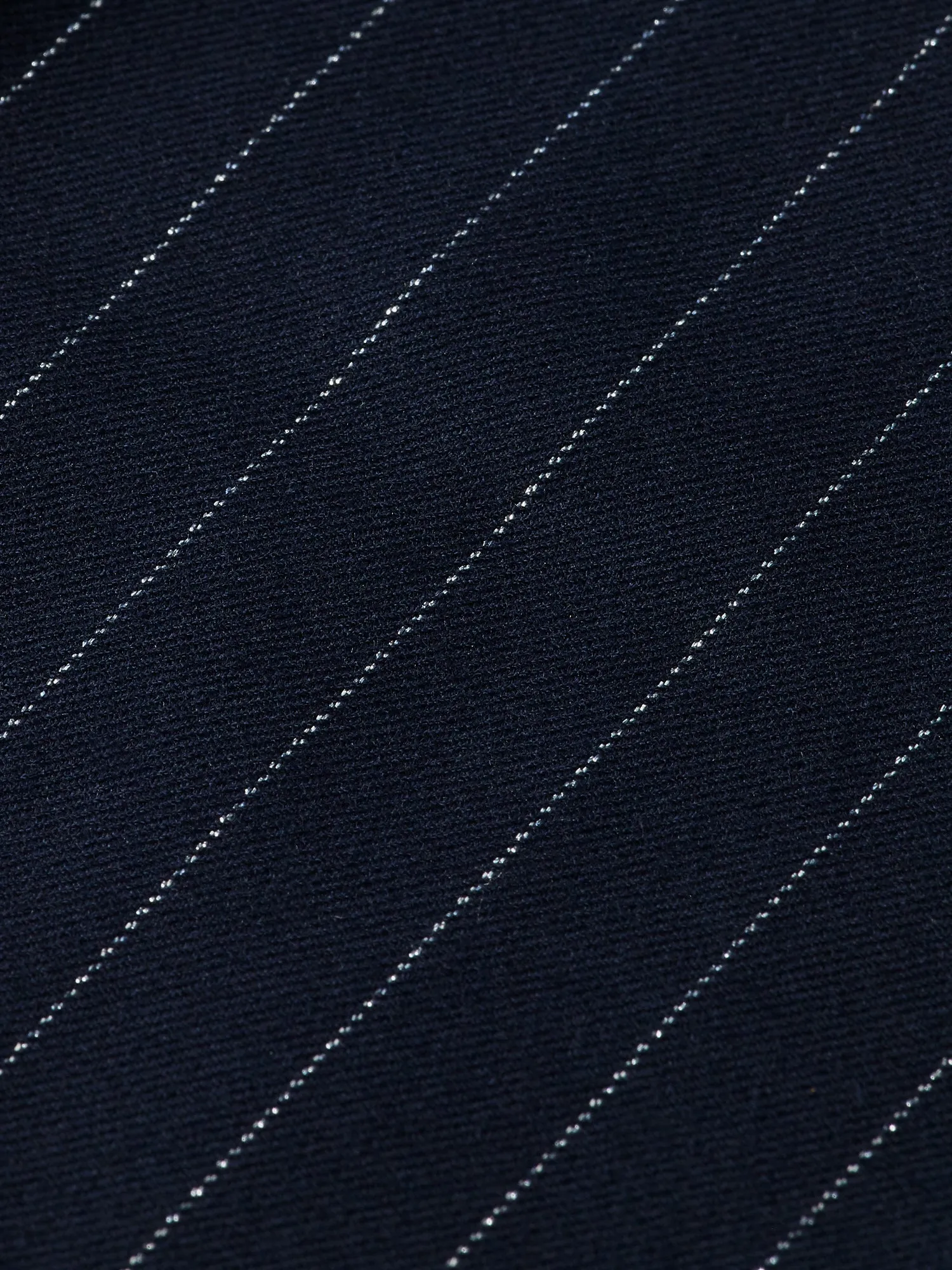 Loose tapered pinstripe pants