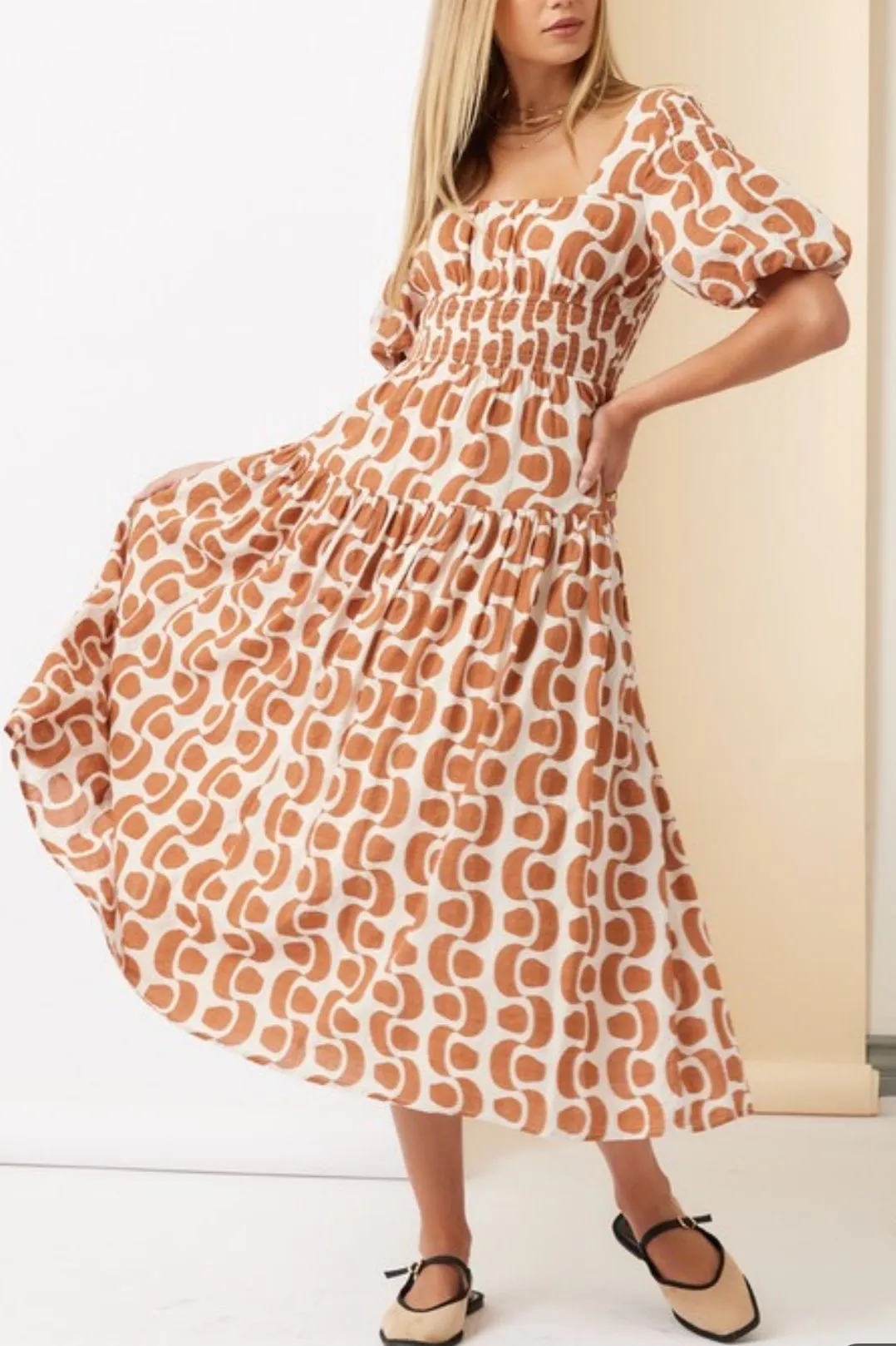Madi Printed Dress