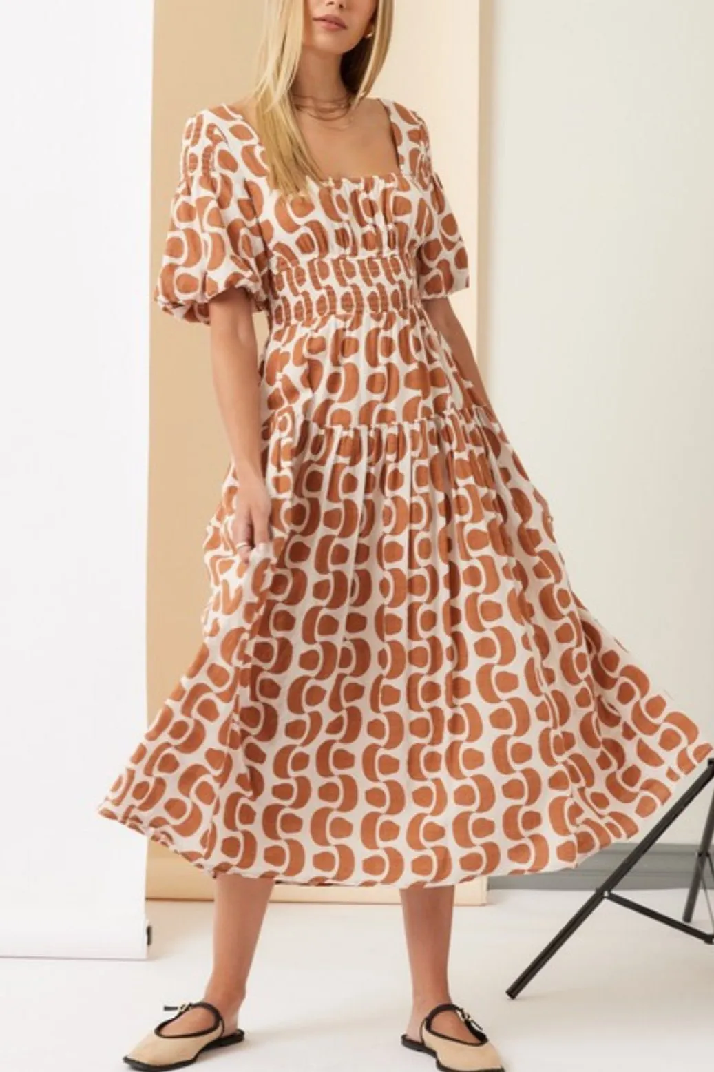 Madi Printed Dress