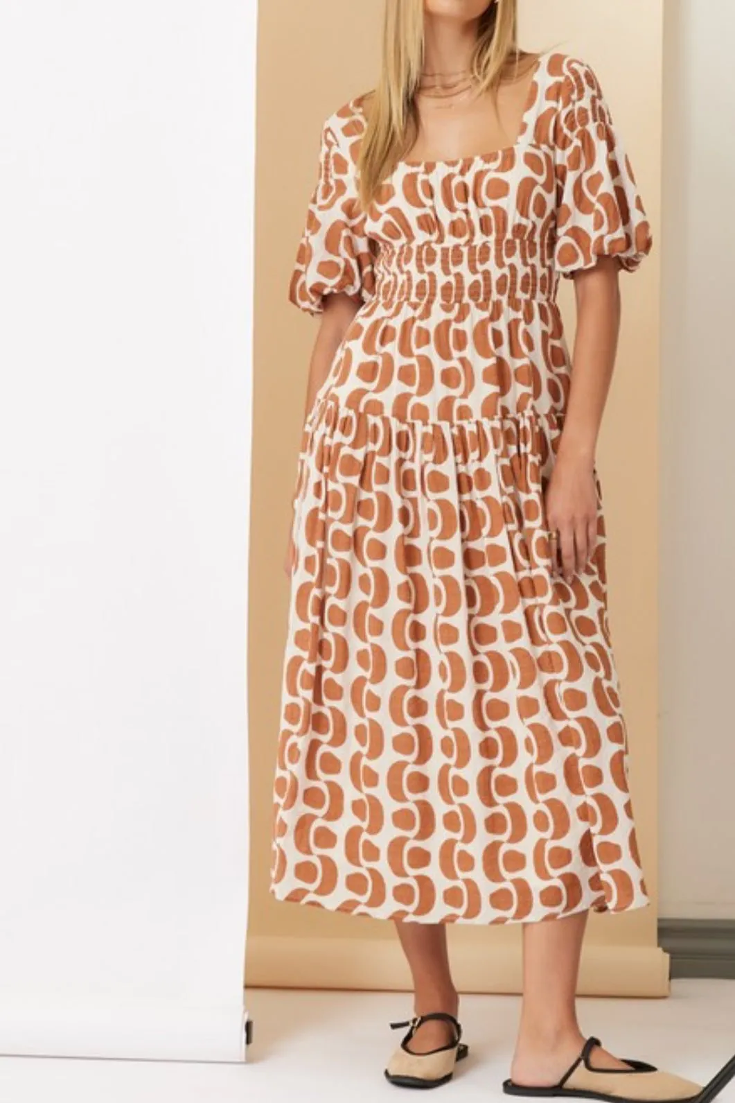 Madi Printed Dress