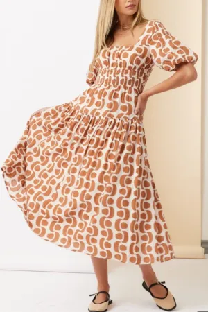 Madi Printed Dress