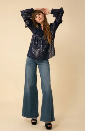Maelys Pintuck Top