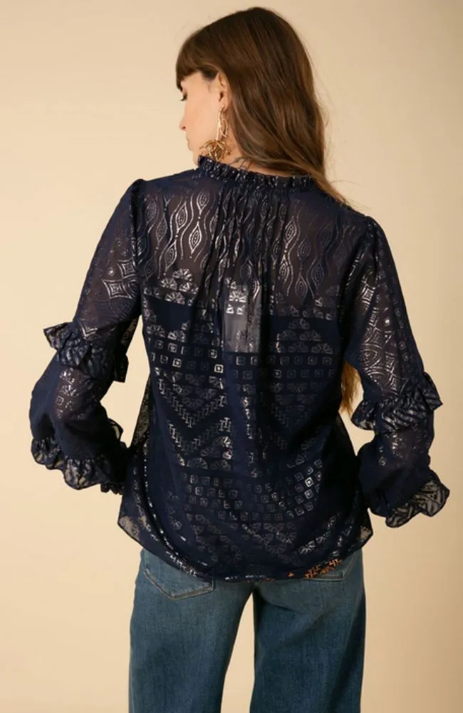 Maelys Pintuck Top