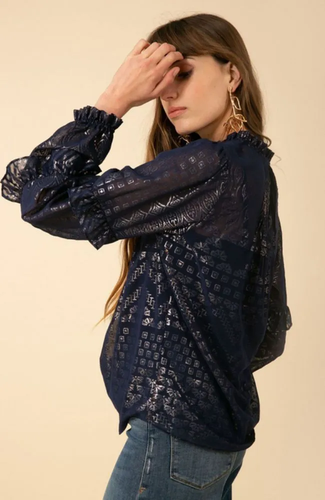 Maelys Pintuck Top