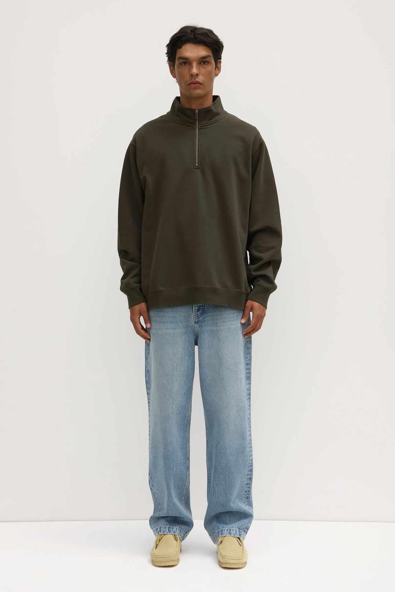 Mens Weekender Funnel Neck Fleece