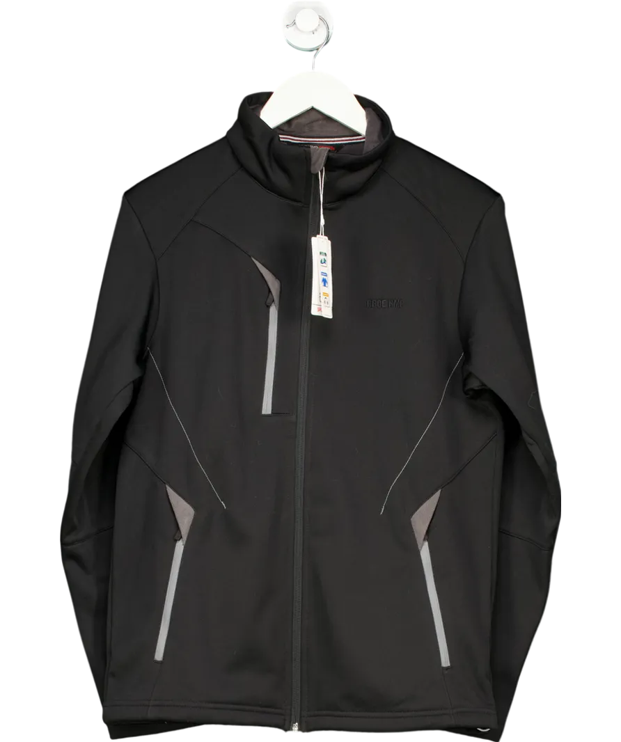 North End Sports Black Zip Track Jacket UK S