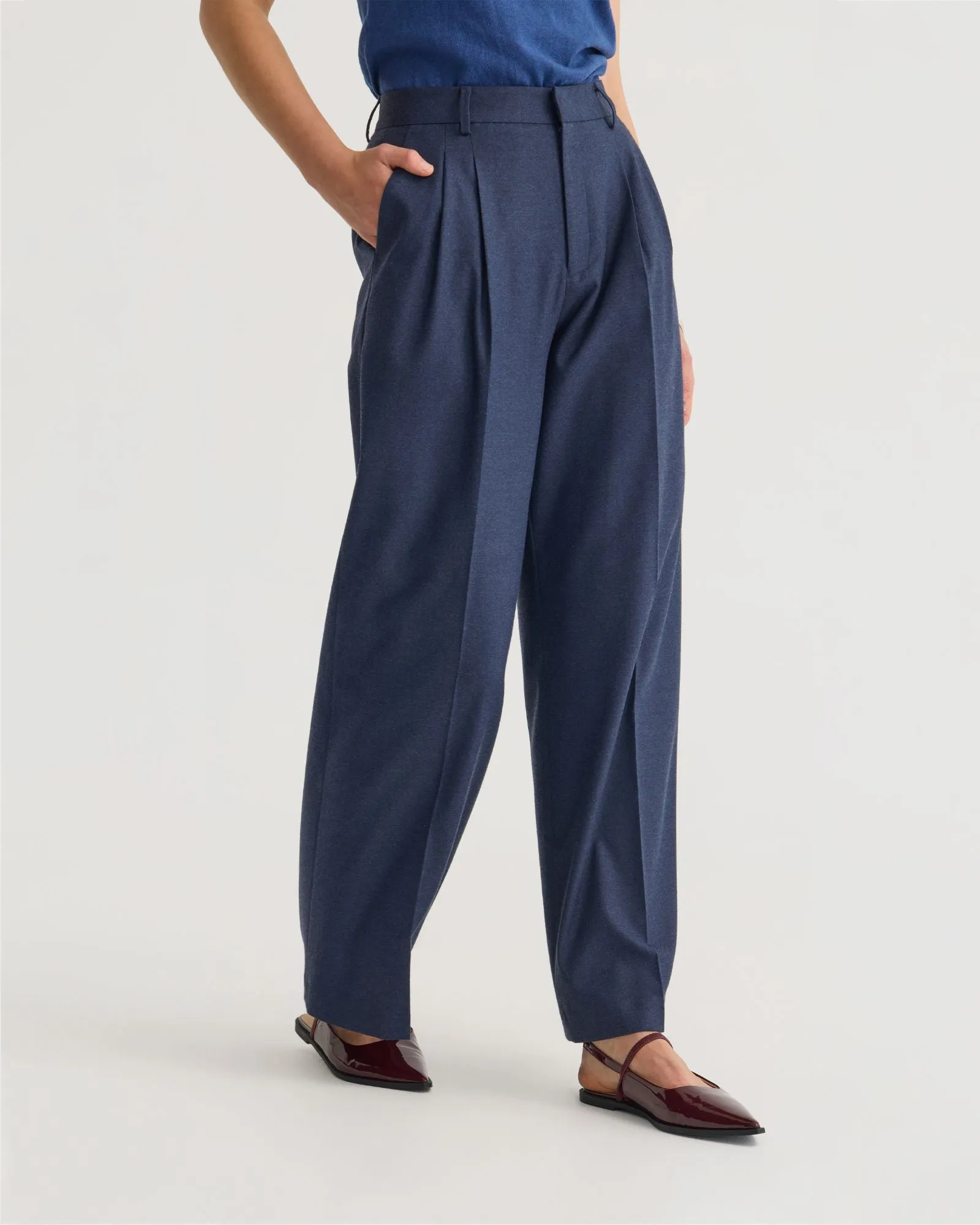 Sonia Pleat Front Eco Pants