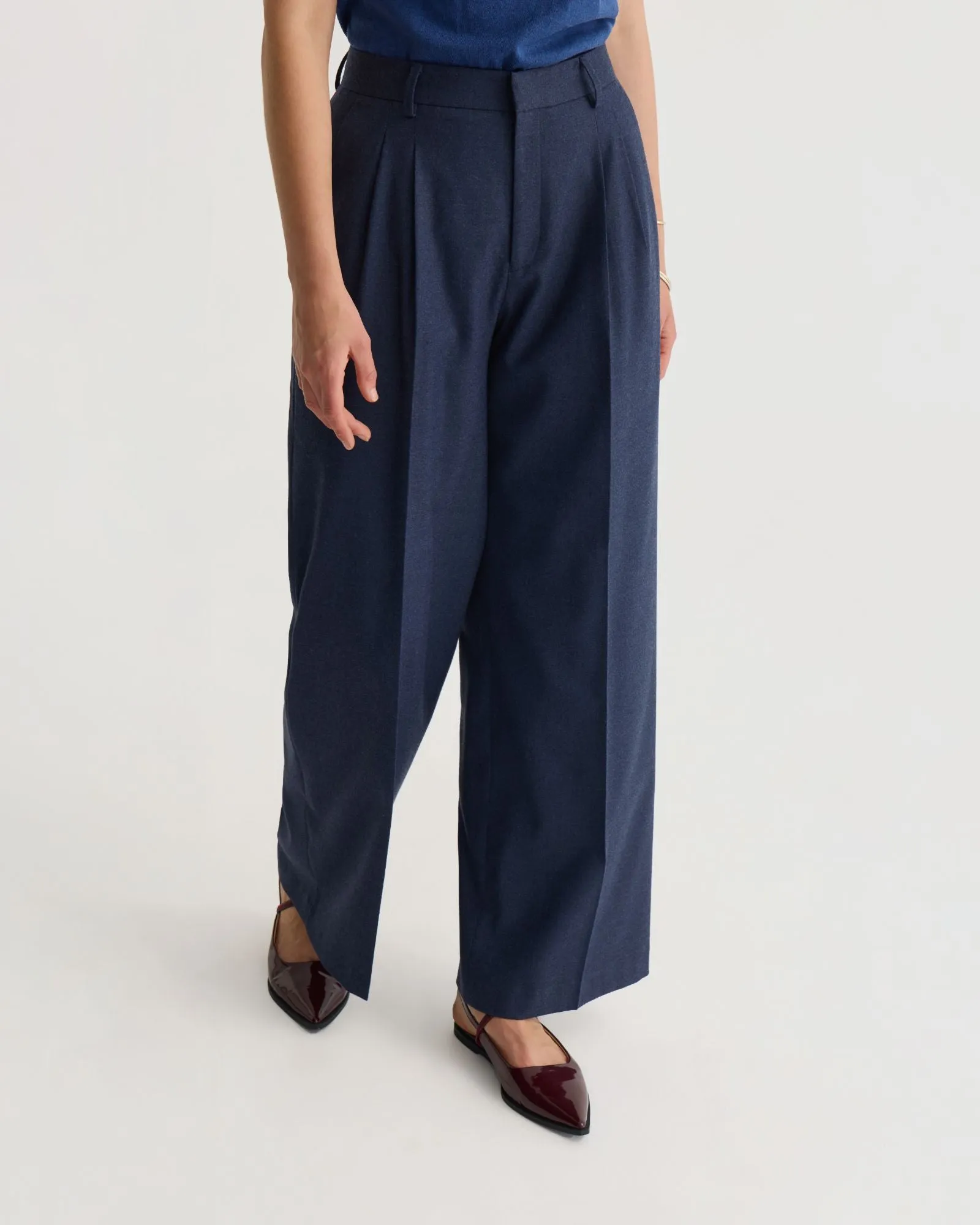 Sonia Pleat Front Eco Pants