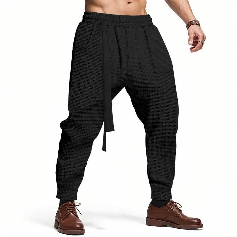 Stylish Men's Casual Loose Ankle-tied Pants | Trendy & Comfortable Men's Clothing