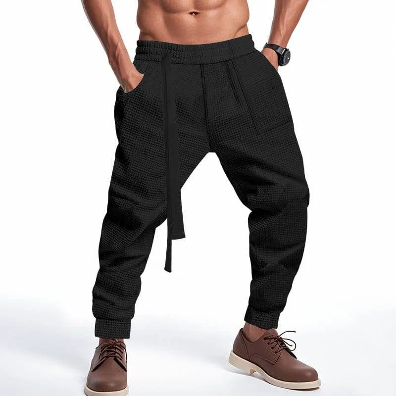 Stylish Men's Casual Loose Ankle-tied Pants | Trendy & Comfortable Men's Clothing
