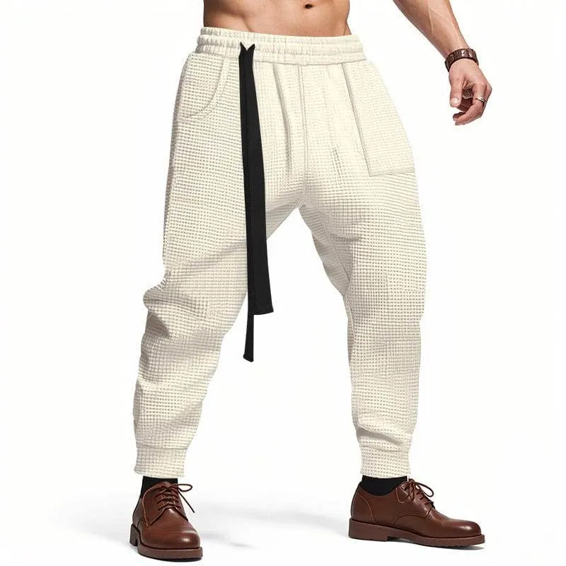 Stylish Men's Casual Loose Ankle-tied Pants | Trendy & Comfortable Men's Clothing