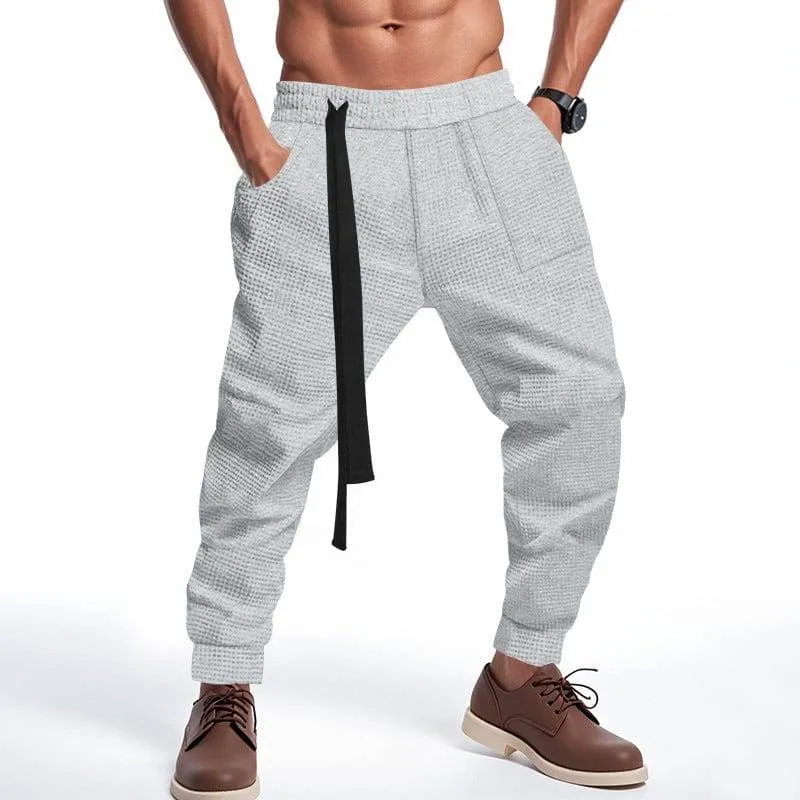 Stylish Men's Casual Loose Ankle-tied Pants | Trendy & Comfortable Men's Clothing
