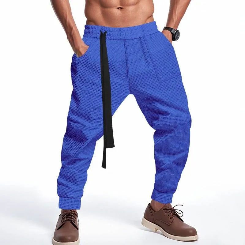 Stylish Men's Casual Loose Ankle-tied Pants | Trendy & Comfortable Men's Clothing