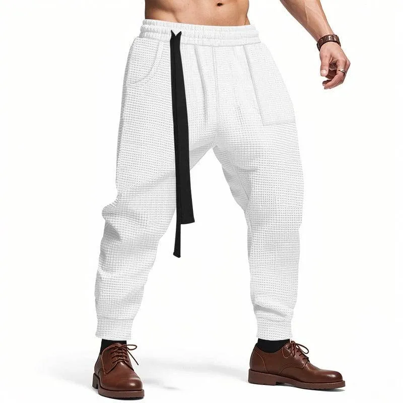 Stylish Men's Casual Loose Ankle-tied Pants | Trendy & Comfortable Men's Clothing
