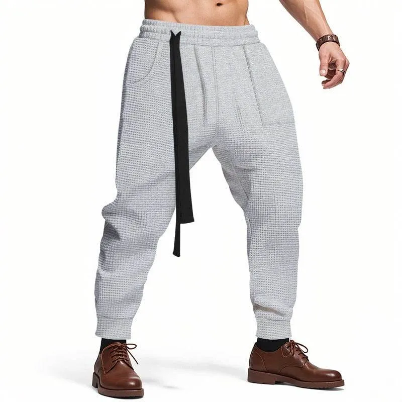 Stylish Men's Casual Loose Ankle-tied Pants | Trendy & Comfortable Men's Clothing